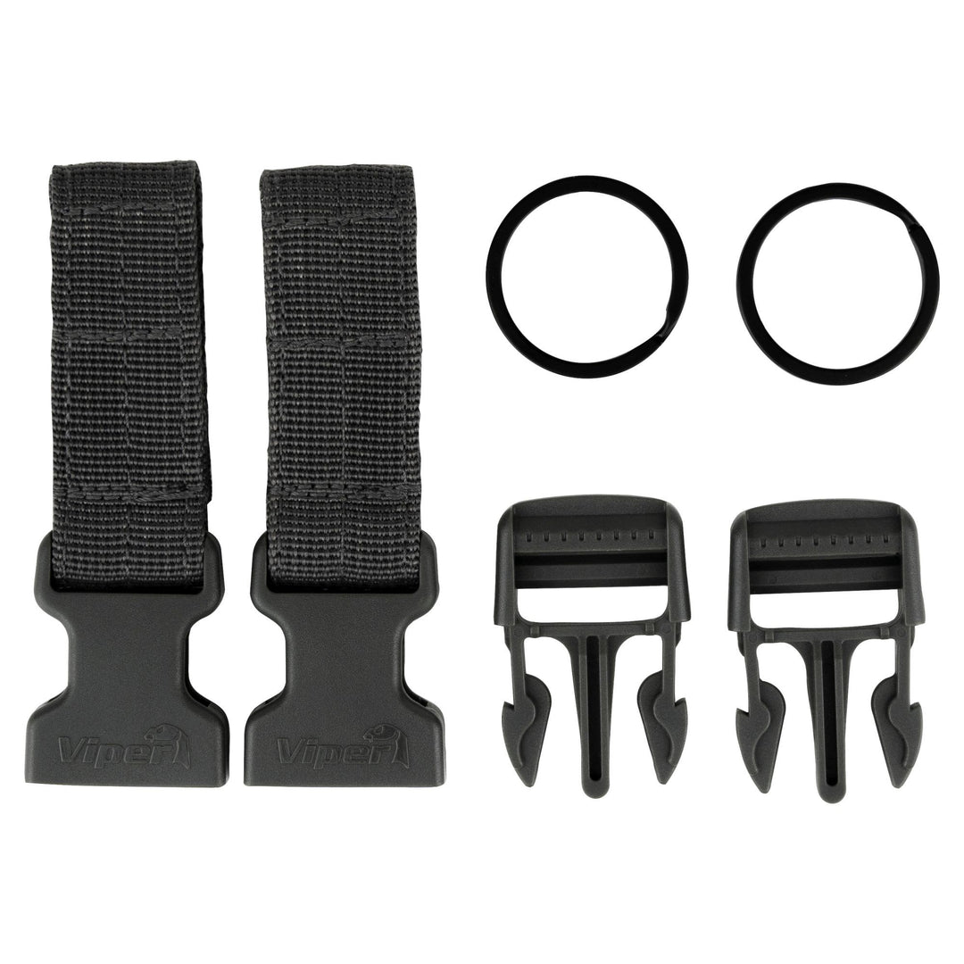 Viper VX Buckle-Up clip set Titanium