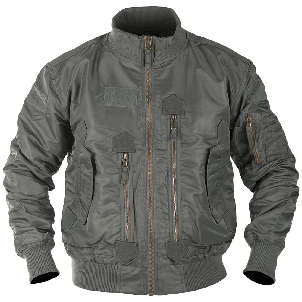 Mil-Tec US Tactical Flight Jacket Urban Grey