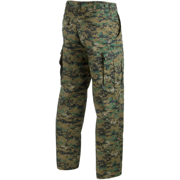 Mil-Tec BDU Combat Trousers Digital Woodland