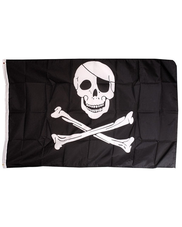 Kombat UK Jolly Roger Flag (Skull & Crossbones)