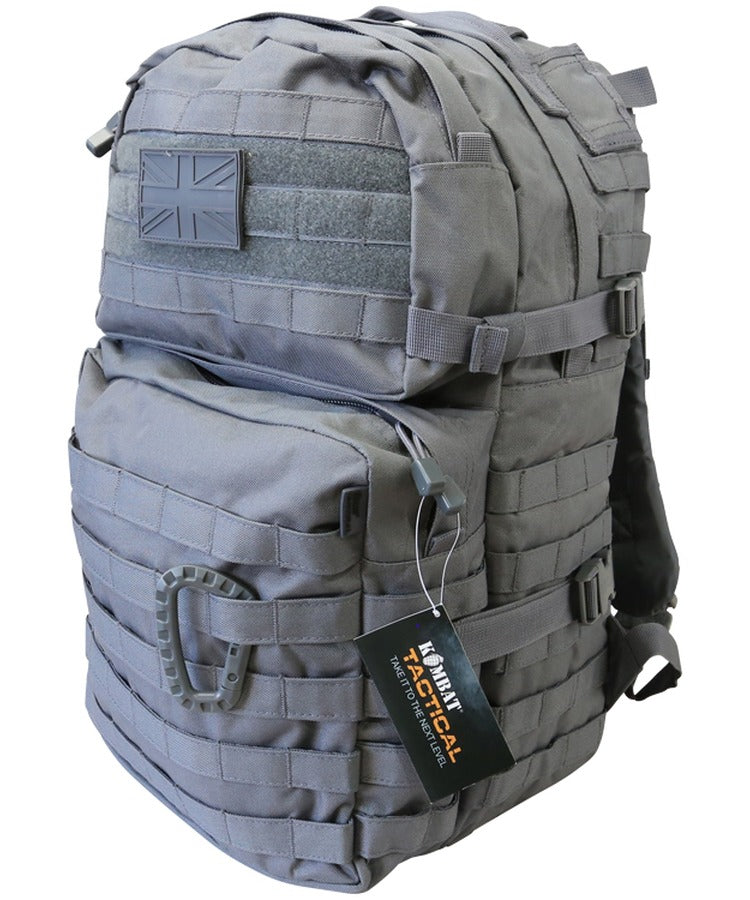 Kombat UK Medium Molle Assault Pack 40 Litre - Gunmetal Grey