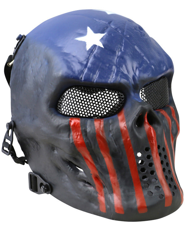 Kombat UK Skull Mesh Mask - USA