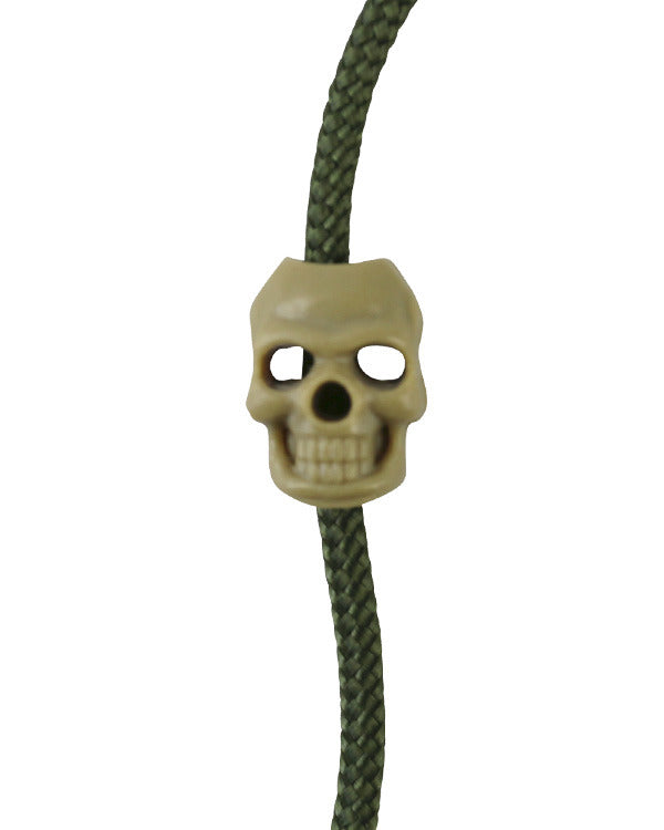 Kombat UK Skull Cord Stoppers - Coyote