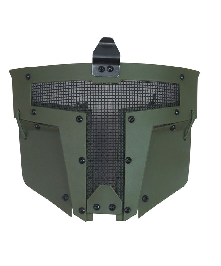 Kombat UK Trojan Mask - Olive Green - END OF LINE