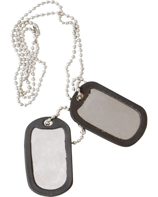 Kombat UK Dog Tags - Silver