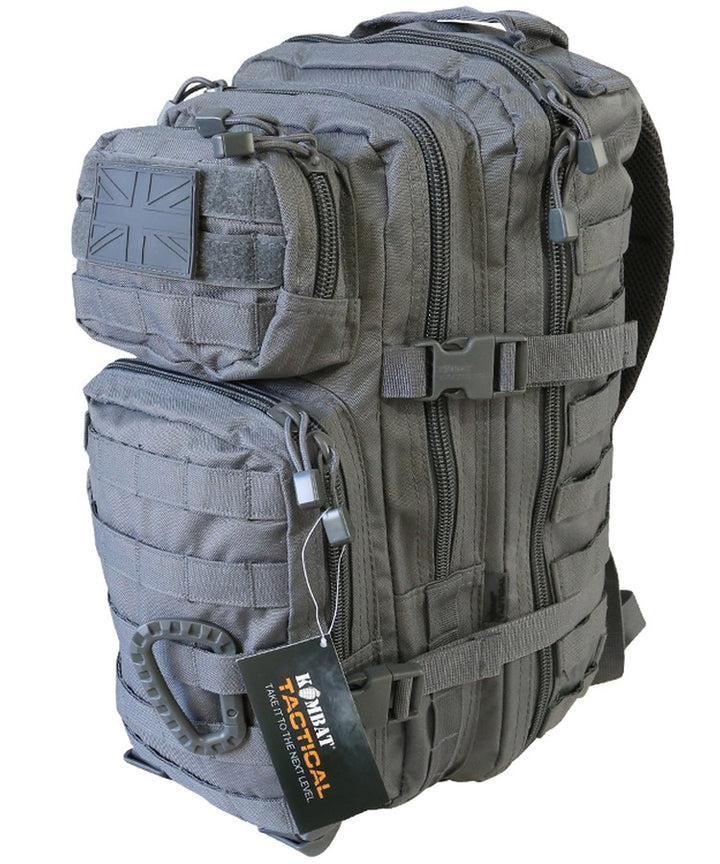 Kombat UK Small Molle Assault Pack 28 Litre - Gunmetal Grey