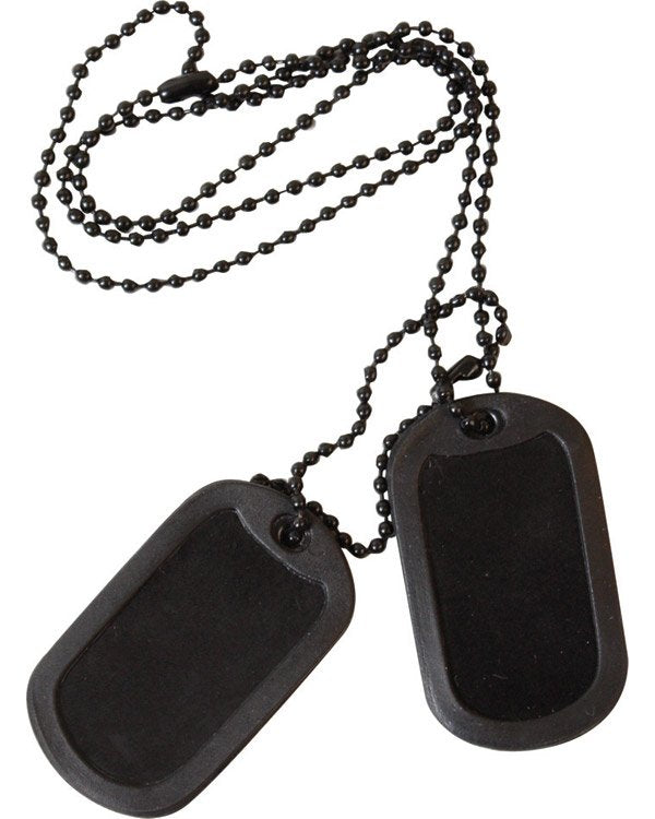 Kombat UK Dog Tags - Black