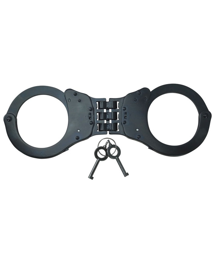 Kombat UK Triple Hinged Elite Speed Cuffs - BLACK 0208-B