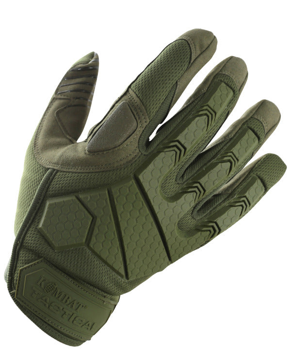 Kombat UK Alpha Tactical Gloves - Olive Green