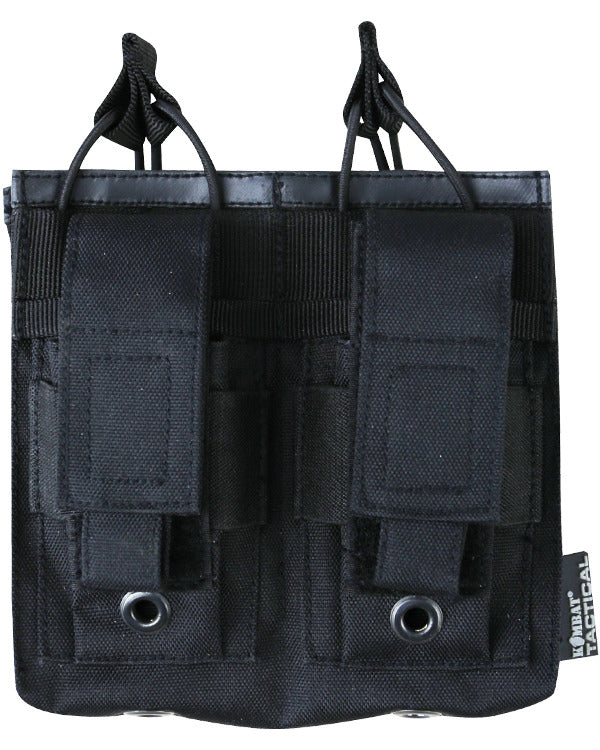 Kombat UK Alpha Mag with Pistol Mag - Double - Black