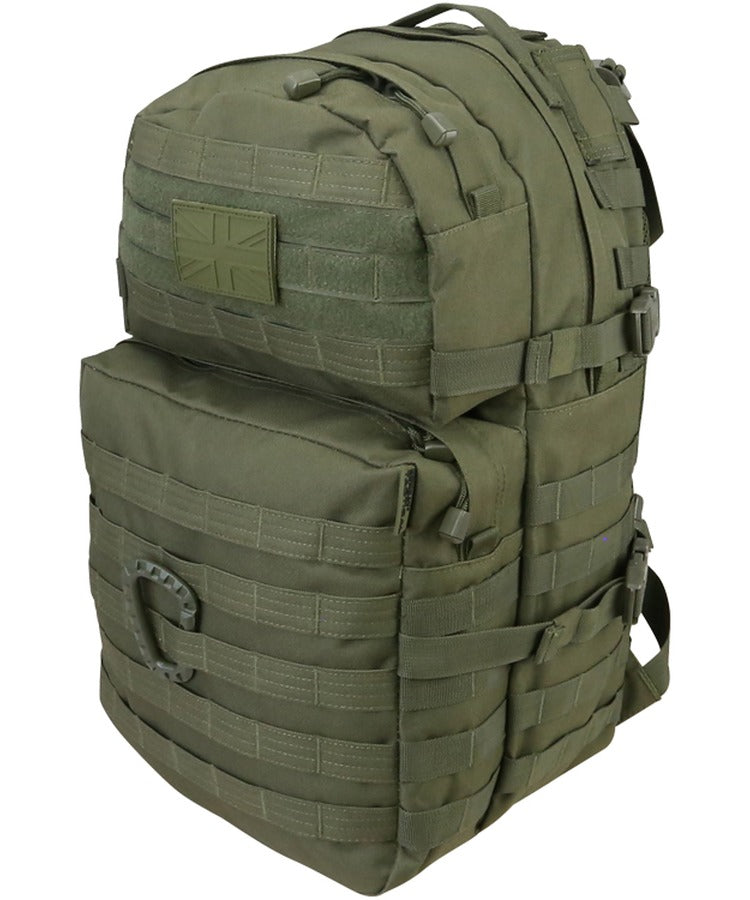 Kombat UK Medium Molle Assault Pack 40 Litre - Olive Green