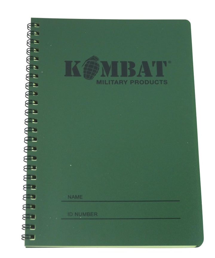 Kombat UK A5 Waterproof Notepad / with Grid lines