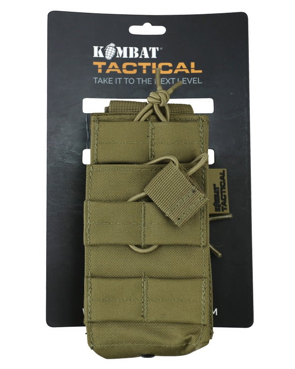 Kombat UK Single Duo Mag Pouch - Coyote