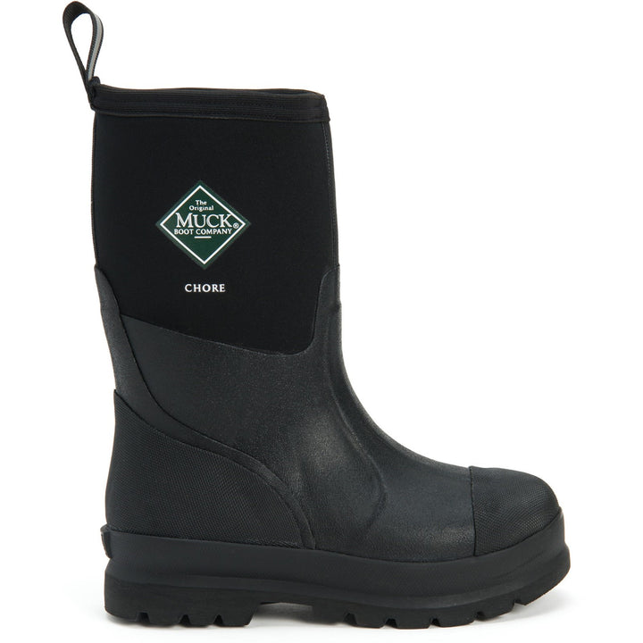 Muck Boots Chore Classic Mid Patterned Wellington Black 4