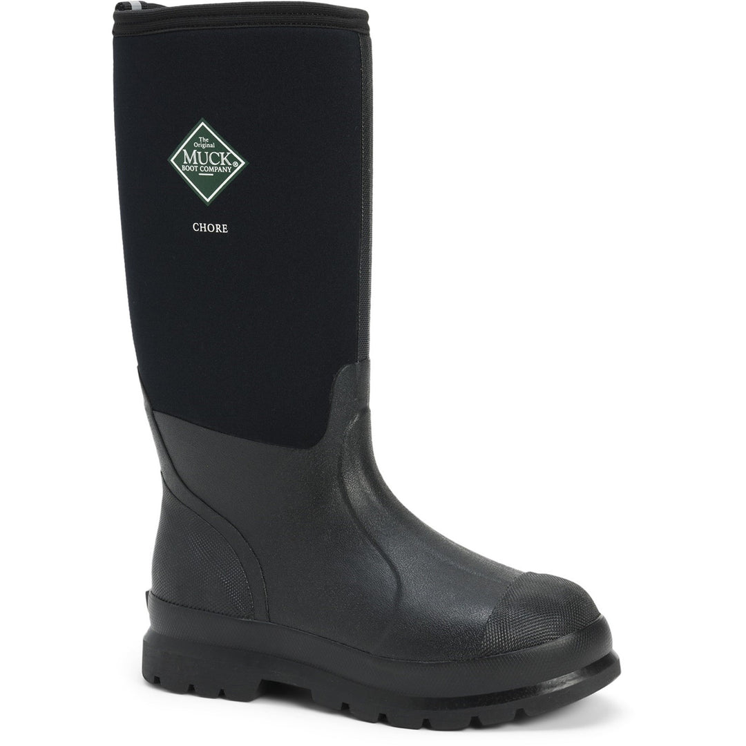 Muck Boots Chore Classic Hi Patterned Wellington Black 4