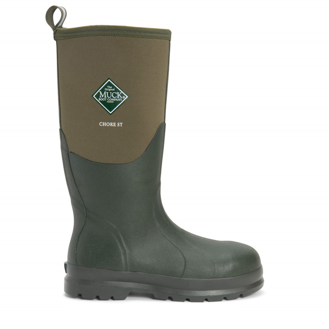 Muck Boots Chore Classic Steel Safety Wellington Moss 4