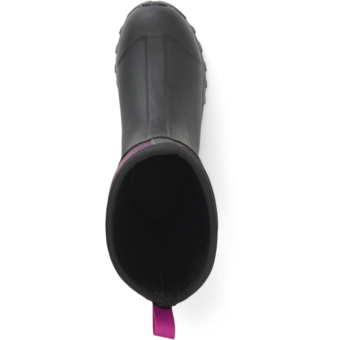 Muck Boots Arctic Sport Mid Wellington Boots Black Magenta 3