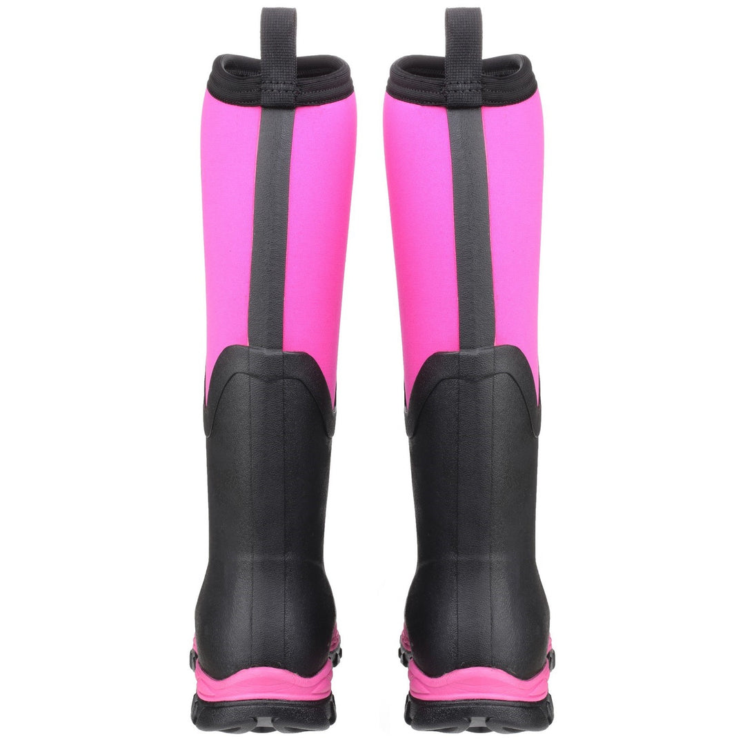 Muck Boots MB Arctic Sport II Tall Wellingtons Black Pink 3