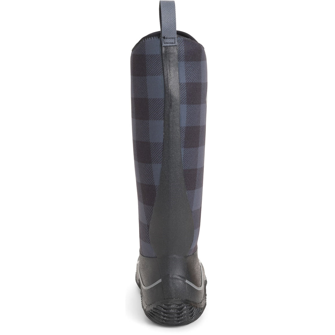 Muck Boots Hale Wellington Black Grey Plaid 3