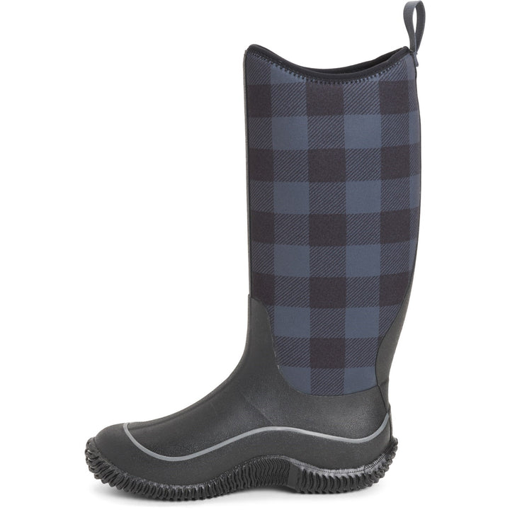 Muck Boots Hale Wellington Black Grey Plaid 3