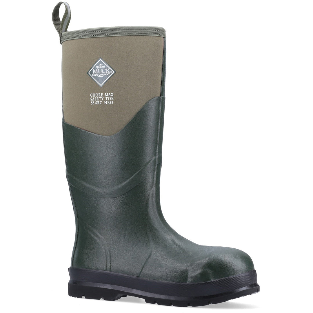 Muck Boots Chore Max S5 Safety Wellington Moss 4