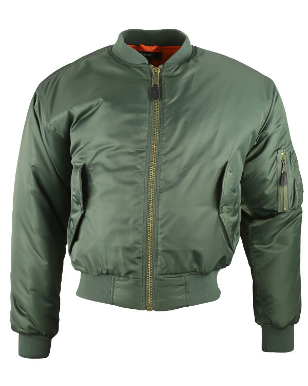 Kombat UK MA1 Bomber Jacket - Olive Green