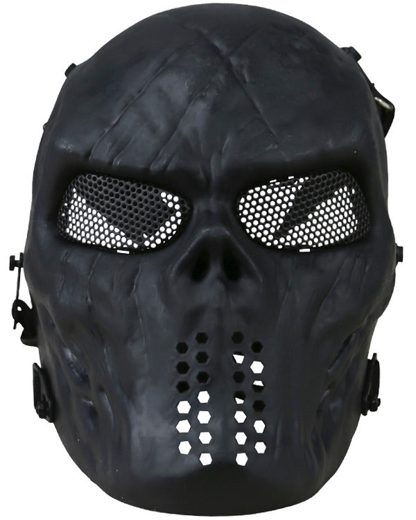 Kombat UK Skull Mesh Mask - Black