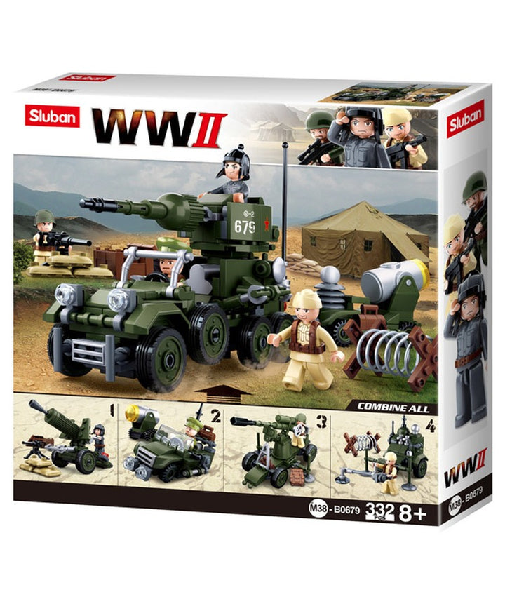 Sluban - B0679 (WWII 4 in 1 Set)