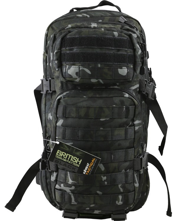 Kombat UK Small Molle Assault Pack 28 Litre - BTP Black