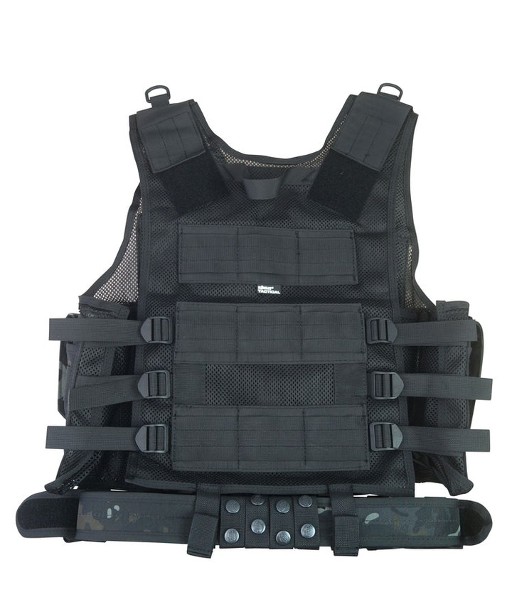 Kombat UK Cross Draw Tactical Vest - BTP Black