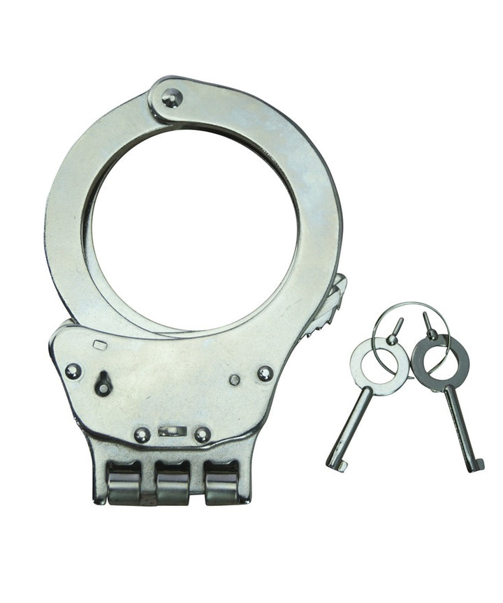 Kombat UK Triple Hinged Elite Speed Cuffs - SILVER 0208