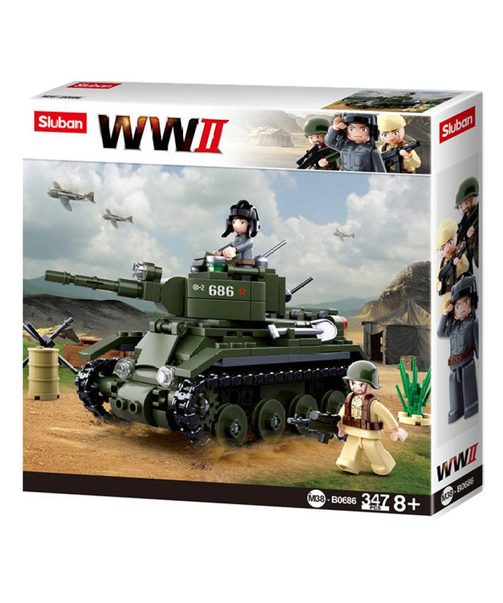 Sluban - B0686 (WWII Allied Light Cavalry Tank)