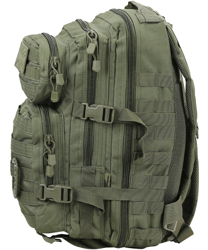 Kombat UK Small Molle Assault Pack 28 Litre - Olive Green