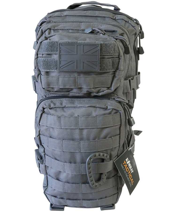 Kombat UK Small Molle Assault Pack 28 Litre - Gunmetal Grey