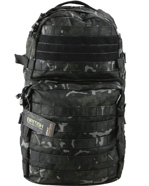 Kombat UK Medium Molle Assault Pack 40 Litre - BTP Black