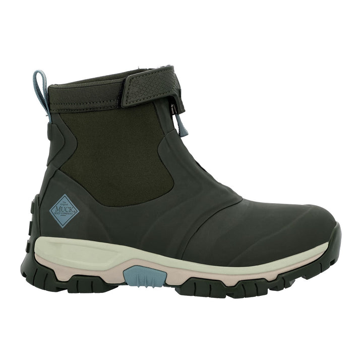 Muck Boots Apex Mid Zip Wellington Moss 3