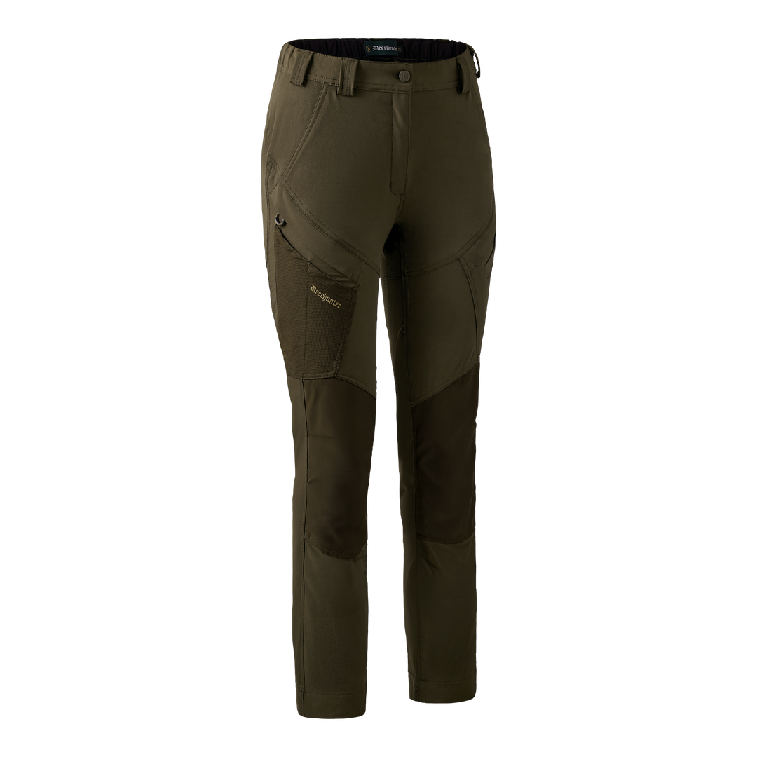 Deerhunter Lady Northward Trousers Bark Green 34