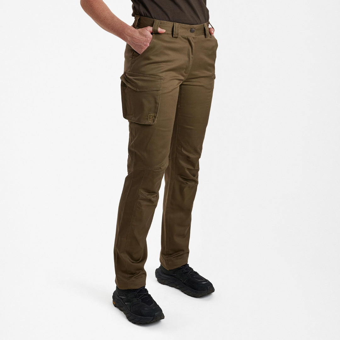 Deerhunter Lady Traveler Trousers Hickory 34