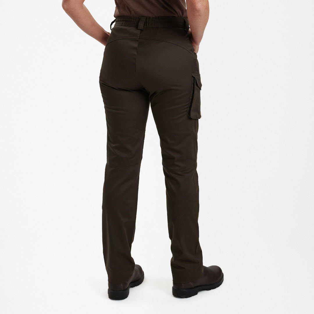 Deerhunter Lady Traveler Trousers Chestnut Brown 34