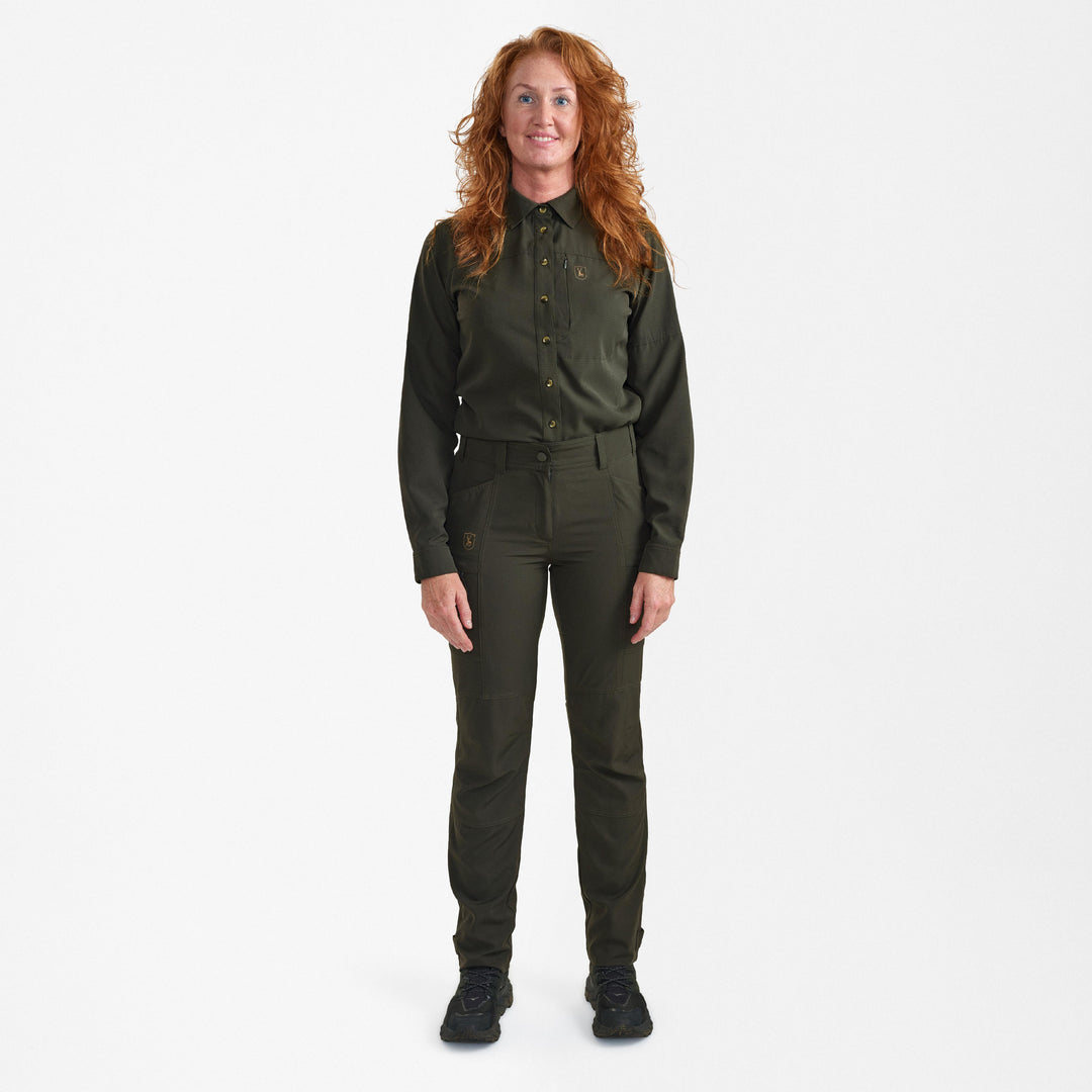 Deerhunter Lady Canopy Trousers Forest Green 34