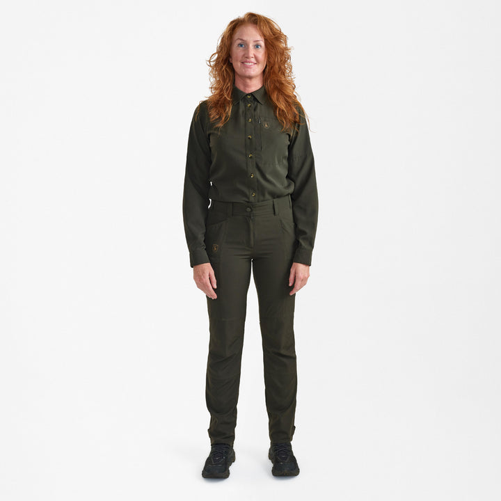 Deerhunter Lady Canopy Trousers Forest Green 34