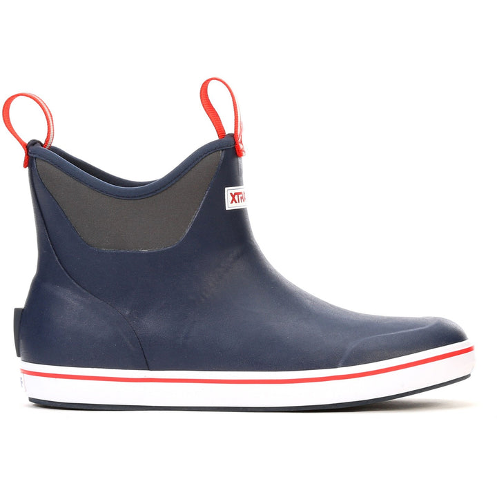 Xtratuf Ankle Deck Boot NVYRED 6