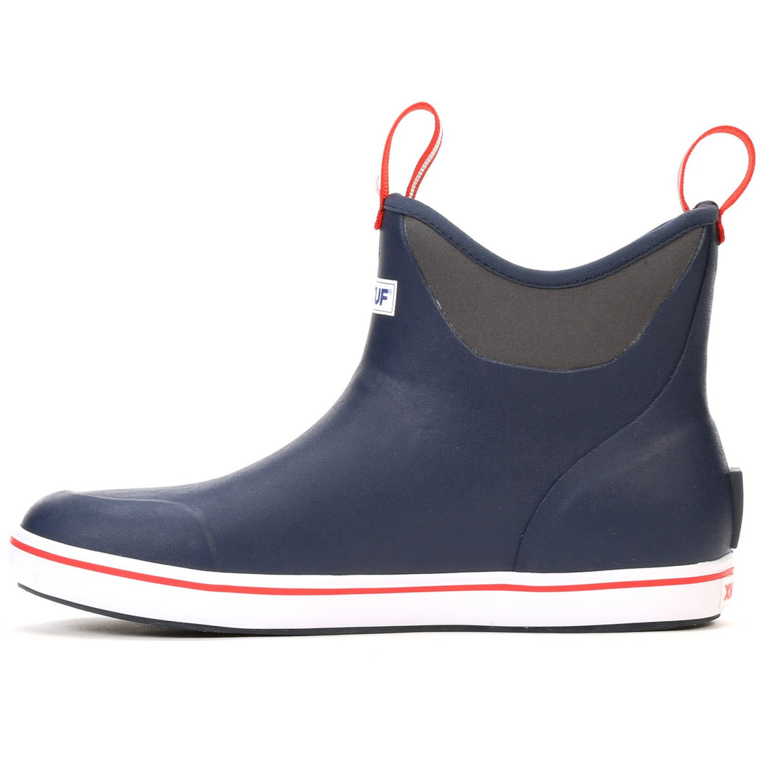 Xtratuf Ankle Deck Boot NVYRED 6