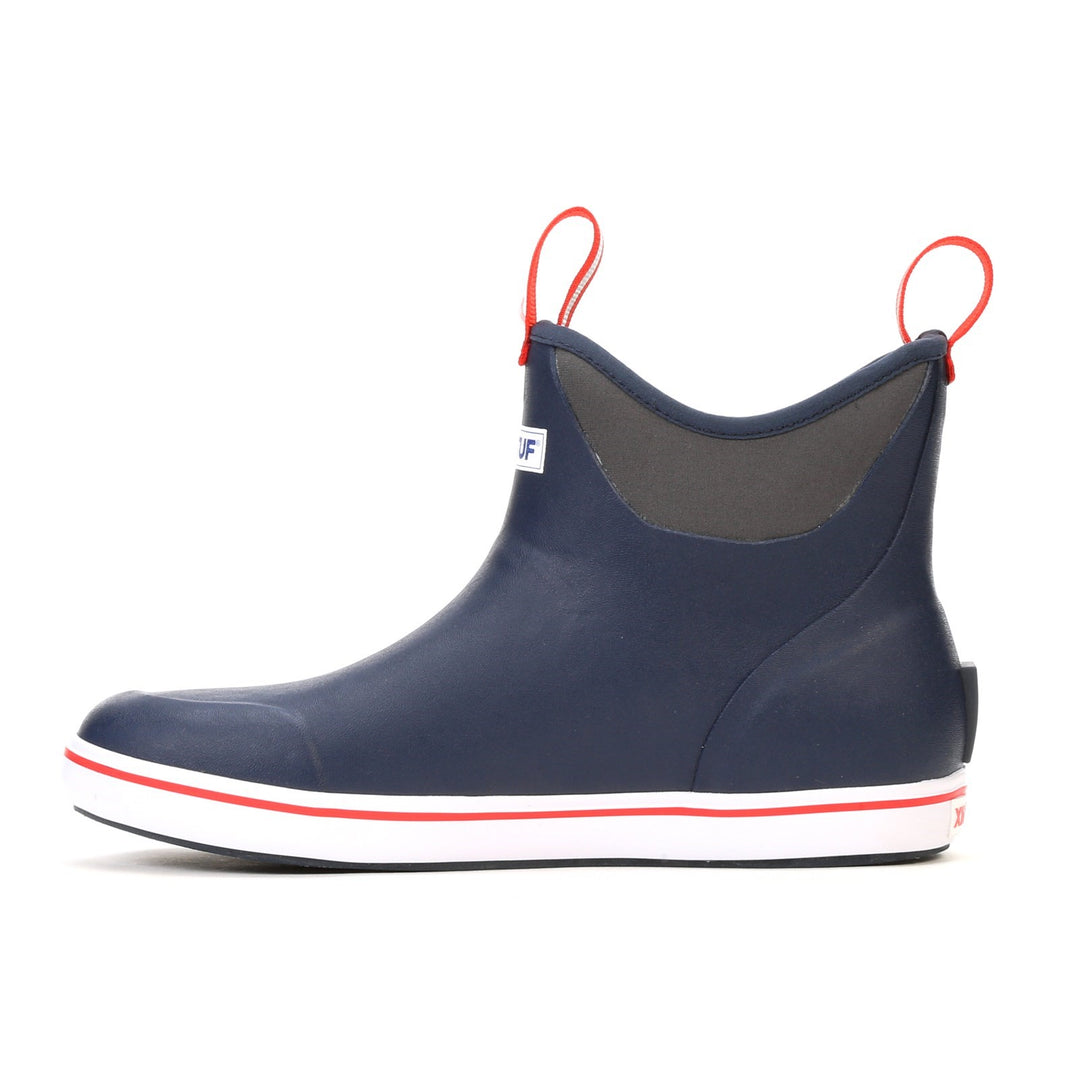 Xtratuf Ankle Deck Boot NVYRED 6