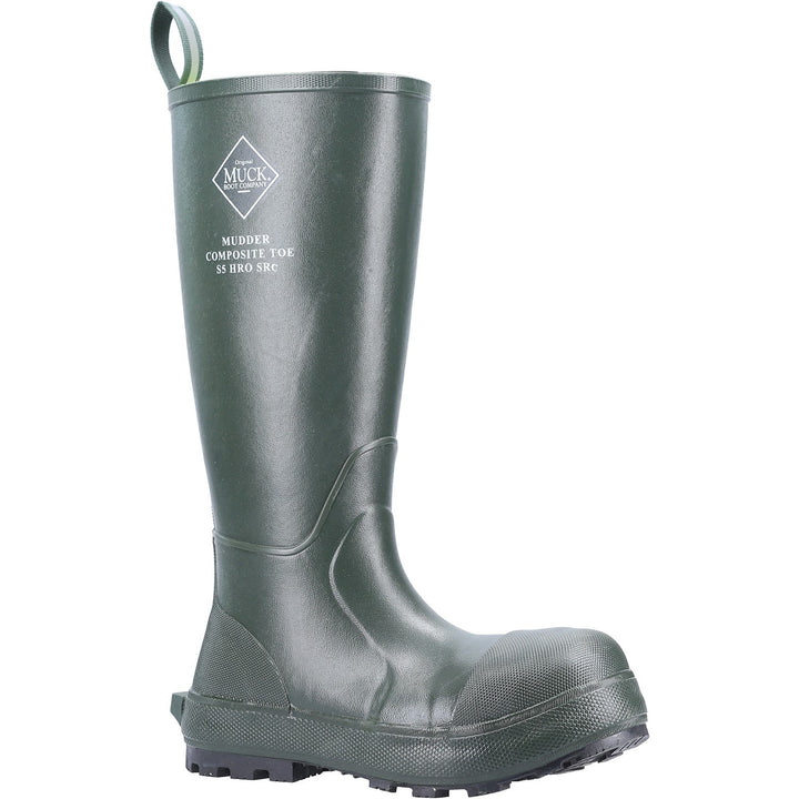 Muck Boots Mudder Tall Safety Wellington S5 Moss 4