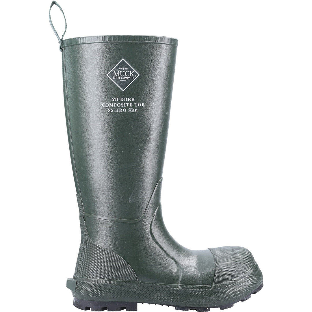 Muck Boots Mudder Tall Safety Wellington S5 Moss 4