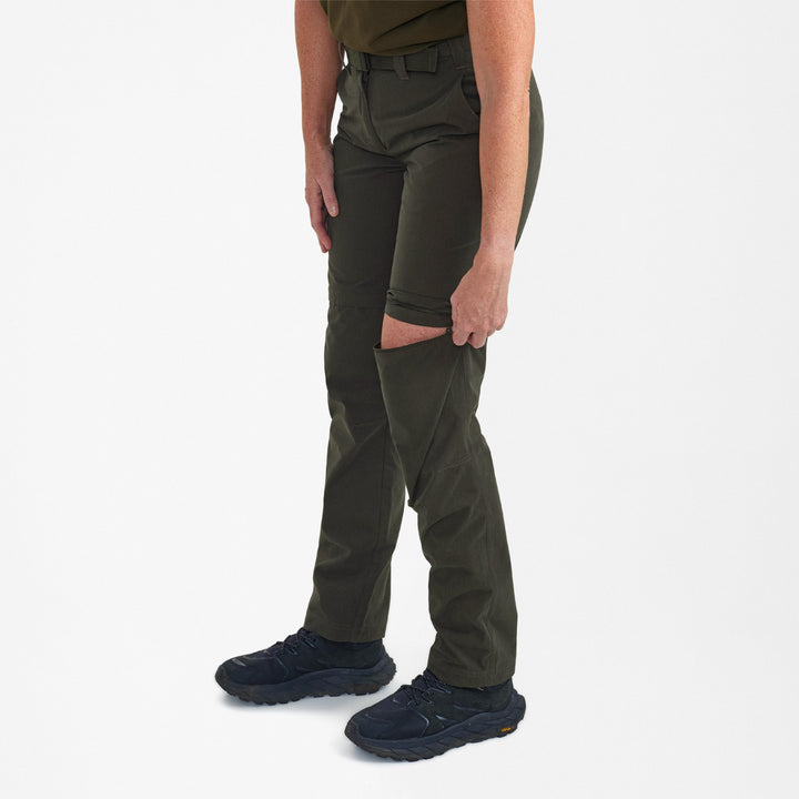 Deerhunter Lady Slogen Zip-Off Trousers Timber 34