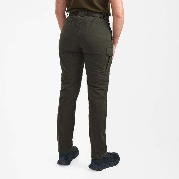 Deerhunter Lady Slogen Zip-Off Trousers Timber 34