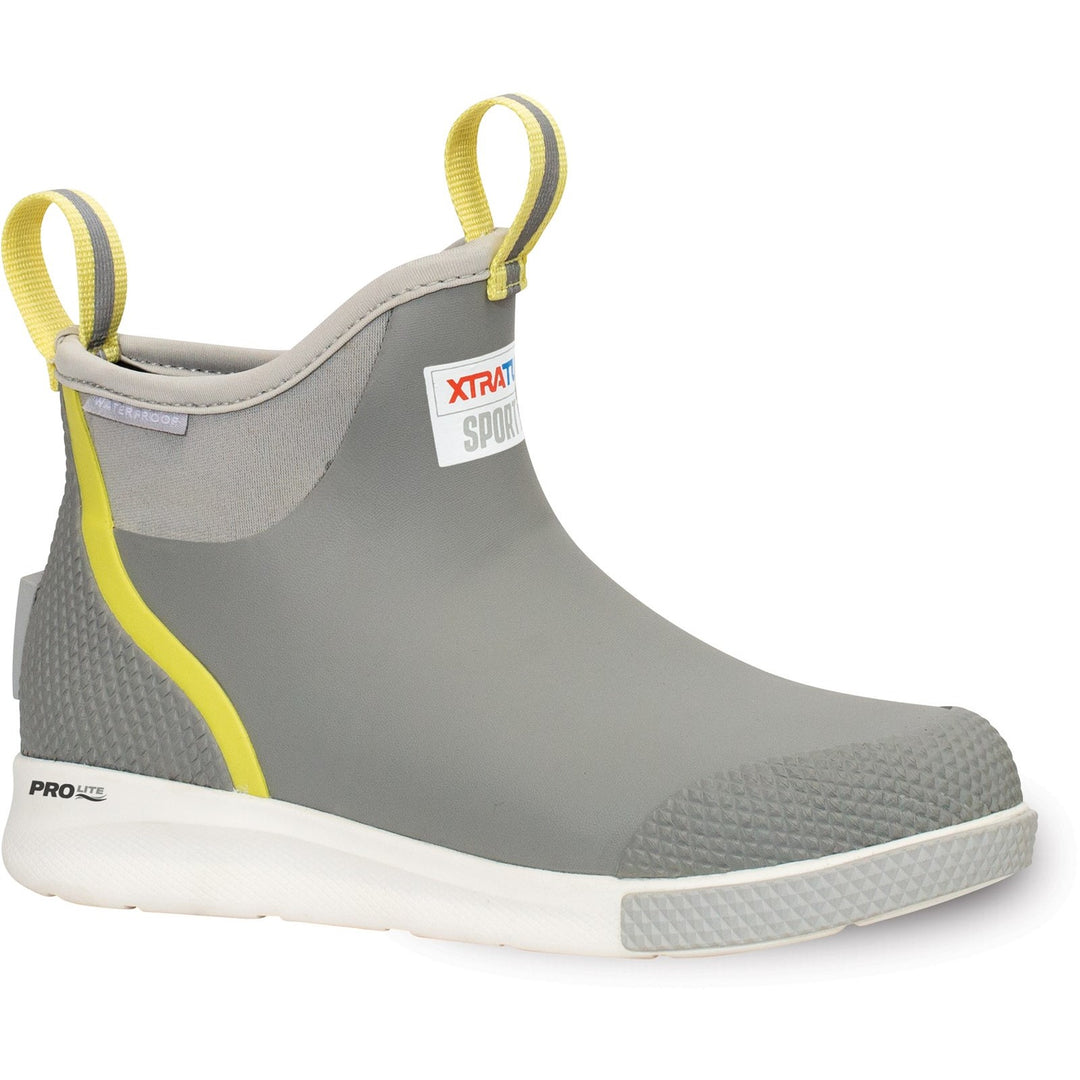 Xtratuf Ankle Deck Boot Sport GR/YEL 3