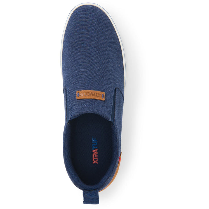 Xtratuf Sharkbyte Canvas Deck Shoe NAVY 7.5